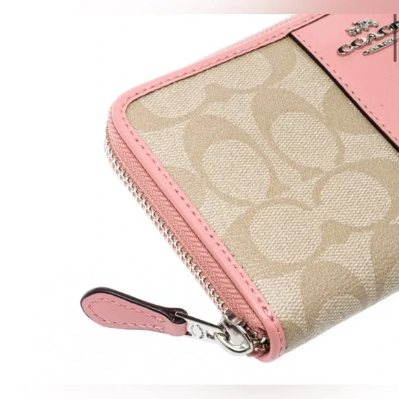 Coach Pink and Tan Women's Wallet NWOT - Picture 8 of 12